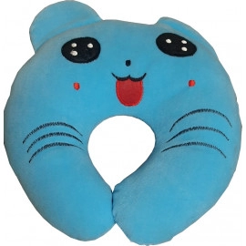  U-Shape New Born Baby Pillow - Blue