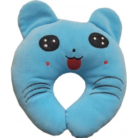  U-Shape New Born Baby Pillow - Blue