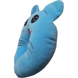  U-Shape New Born Baby Pillow - Blue