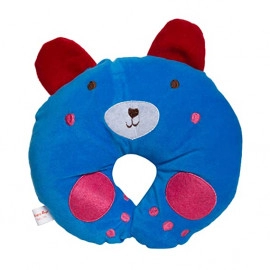  U-Shape New Born Baby Pillow - Dark Blue