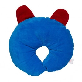  U-Shape New Born Baby Pillow - Dark Blue