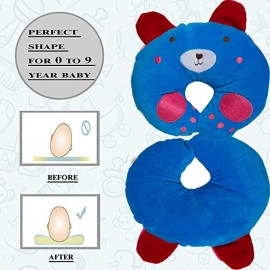  U-Shape New Born Baby Pillow - Dark Blue