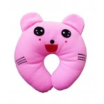  U-Shape New Born Baby Pillow - Pink