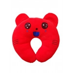  U-Shape New Born Baby Pillow - Red