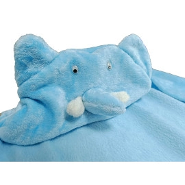 New Born Baby Bath Towel - Blue