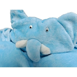New Born Baby Bath Towel - Blue