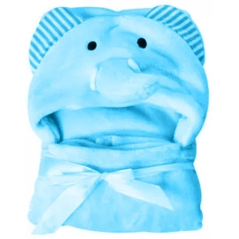 New Born Baby Bath Towel - Blue