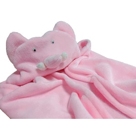 New Born Baby Bath Towel - Pink