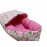 Baby Bed, Sleeping Bag Cotton Baby Bedding - Polka print (Pink)