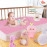 Baby Dry Sheet -small - Baby Pink