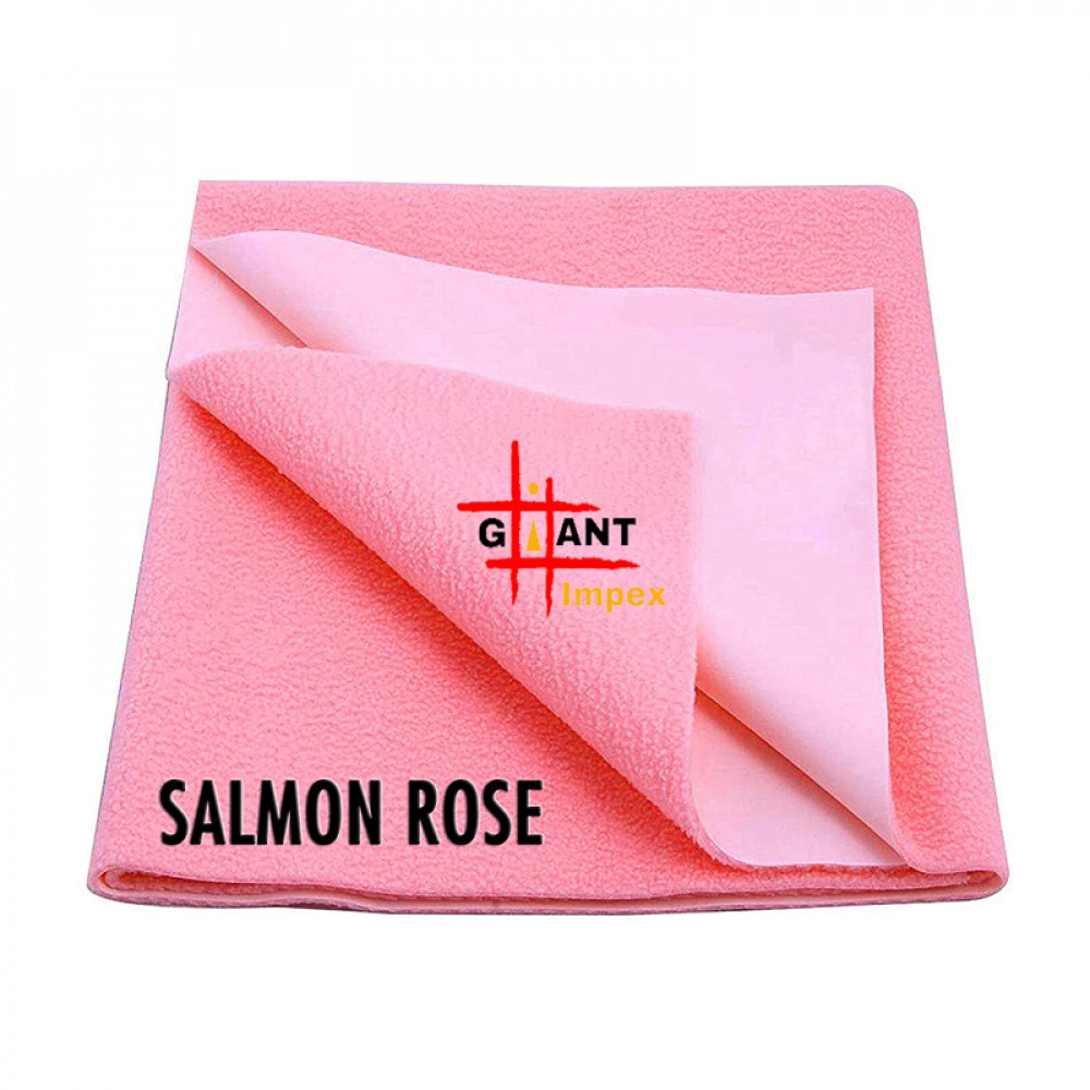 Baby Dry Sheet - small - Salmon Rose