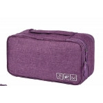 Innerwear Organizer Storage Case Bag - Purple 