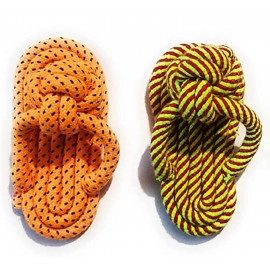  Durable Cotton Rope Dog Toy Slipper