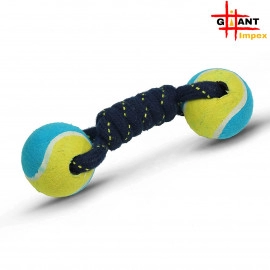 Dog Rope Dumble Toy with Ball