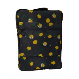 Shoe Bag Shoe Pouch -  Black Lemon