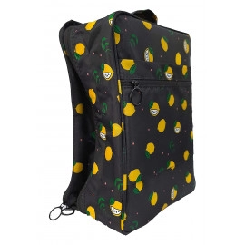 Shoe Bag Shoe Pouch -  Black Lemon