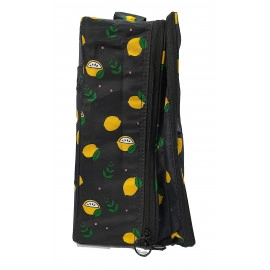 Shoe Bag Shoe Pouch -  Black Lemon