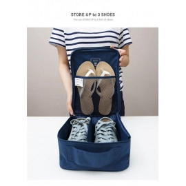 Shoe Bag Shoe Pouch - Blue