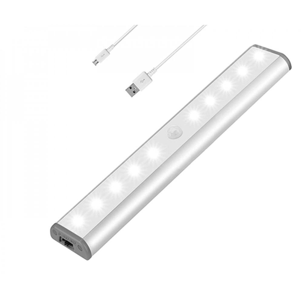 Stick On Anywhere Portable Wireless 10 LED Cabinet Lights Motion Sensor