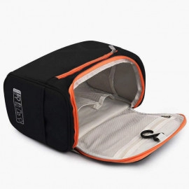 Toiletry Organizer Bag Dopp Kit for Men or Women - Black