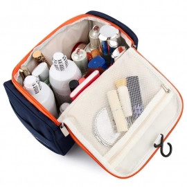 Toiletry Organizer Bag Dopp Kit for Men or Women - Blue