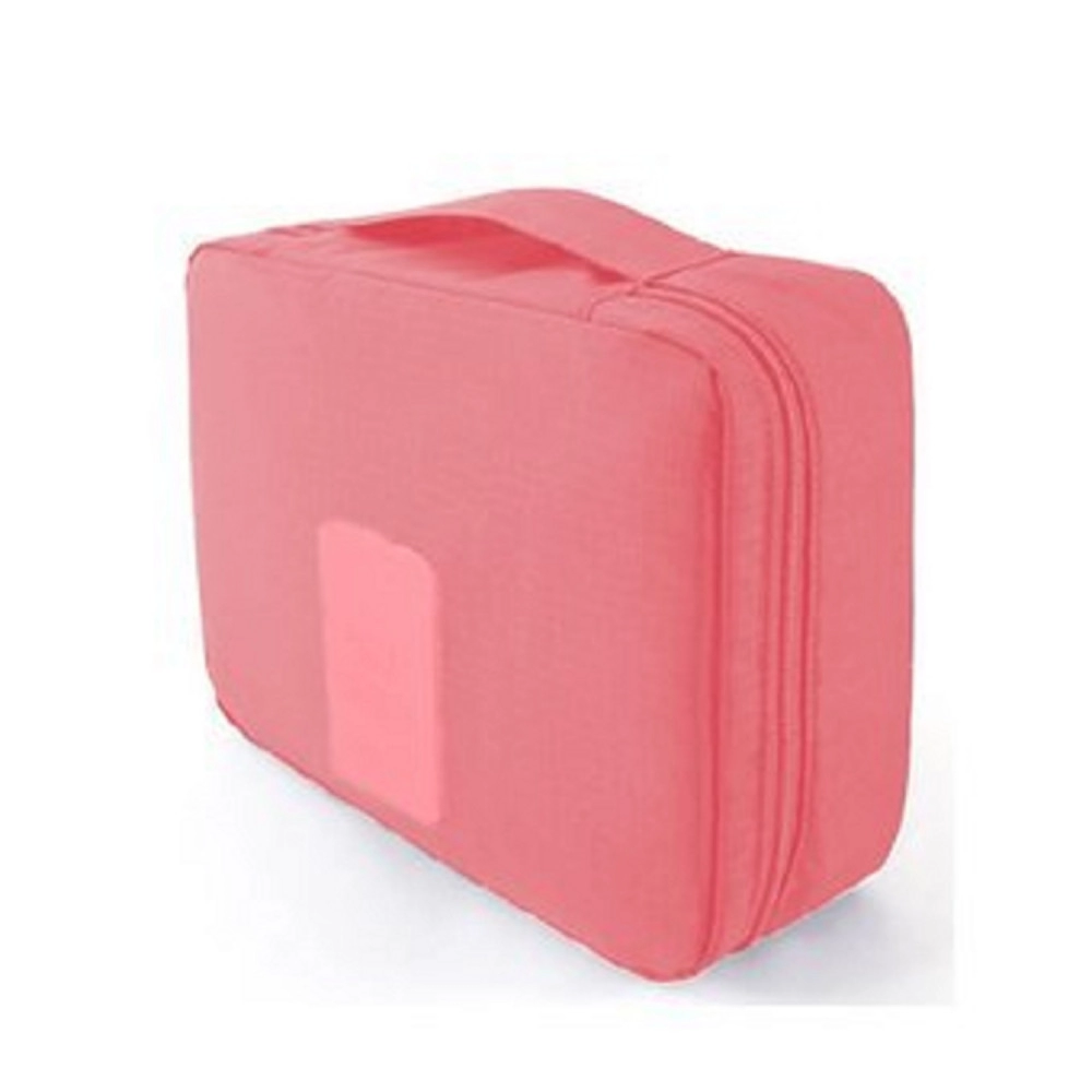 Travel Cosmetic Makeup Toiletry Bag - Peach