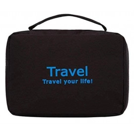 Travel Toiletry Bag Organizer - Black