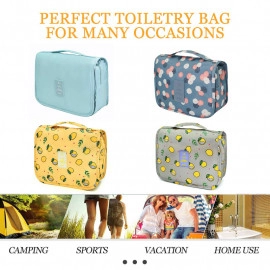 Nylon Toiletry Bag -  Lemon Yellow