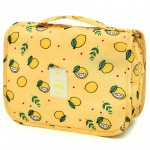 Nylon Toiletry Bag -  Lemon Yellow