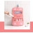 Nylon Toiletry Bag - Rose Pink