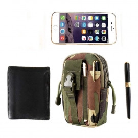 Waist Molle Phone Bag - Military Large