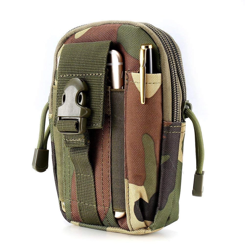 Waist Molle Phone Bag - Military Large