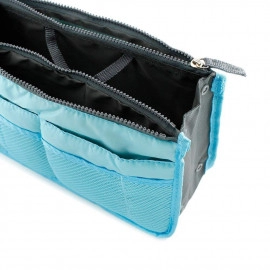 Women Travel Organizer 13 Multi pocket - Blue