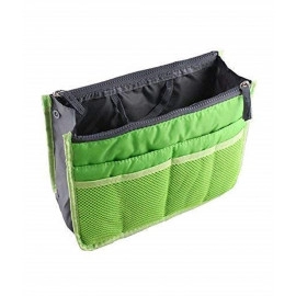 Women Travel Organizer 13 Multi Pocket- Green