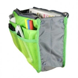 Women Travel Organizer 13 Multi Pocket- Green