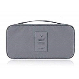 Travel Pouch Kit Bag Organizer - Grey 