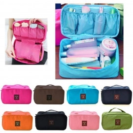 Travel Pouch Kit Bag Organizer - Pink