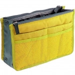 Women Travel Organizer 13 Multi Pocket- Yellow