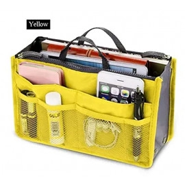 Women Travel Organizer 13 Multi Pocket- Yellow